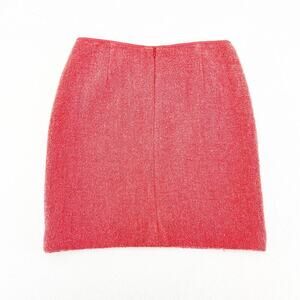 Tahari Wool Pencil Skirt Straight Textured Pattern Size 2